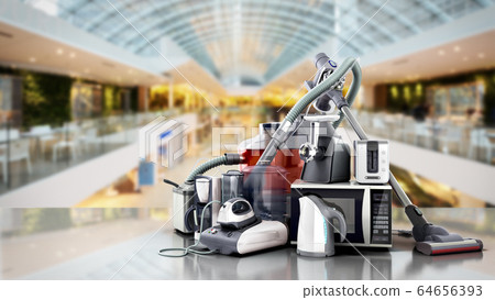 Home appliances Group of vacuum cleaner microwave Home appliances Group of vacuum cleaner microwave 64656393