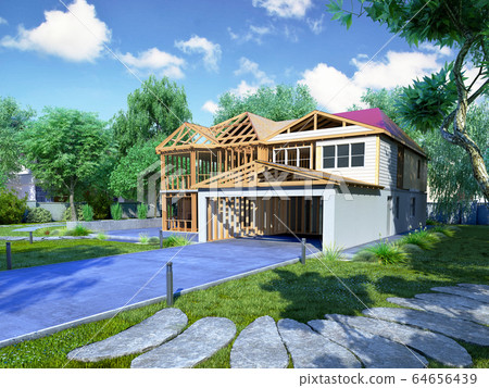 modern concept of construction works the house is 64656439
