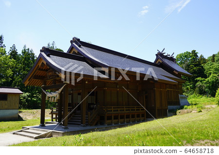 Kotajinja Shrine in Gochi, Joetsu City, Niigata Prefecture 64658718