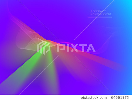 Vector abstract background, Composition colorful fluid abstraction, holographic and gradient color design for backgrounds. Layout template for banner, poster, wallpaper, flyer, brochure Vector abstract background, Composition colorful fluid abstraction, holographic and gradient color design for backgrounds. Layout template for banner, poster, wallpaper, flyer, brochure 64661575