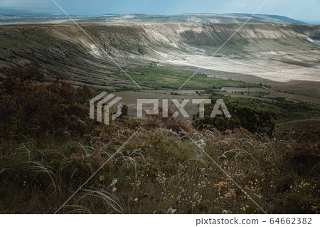 Incredibly beautiful landscape view from the Incredibly beautiful landscape view from the 64662382