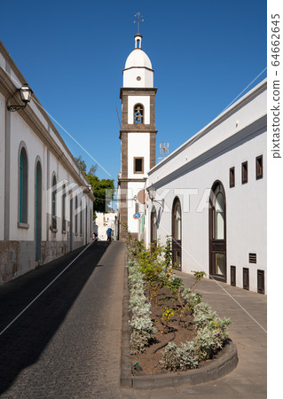 Iglesia de San Gines of Arrecife, Lanzarote, Spain Iglesia de San Gines of Arrecife, Lanzarote, Spain 64662645