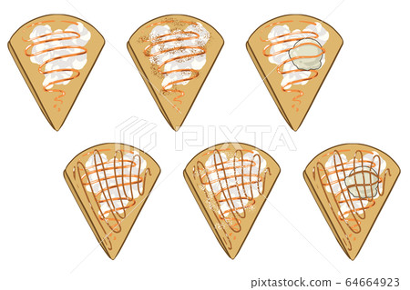 Crepe (various with maple) 64664923