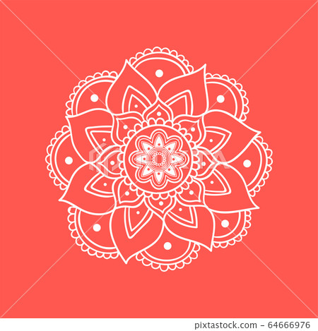 Mandala. Floral pattern Mandala. Floral pattern 64666976