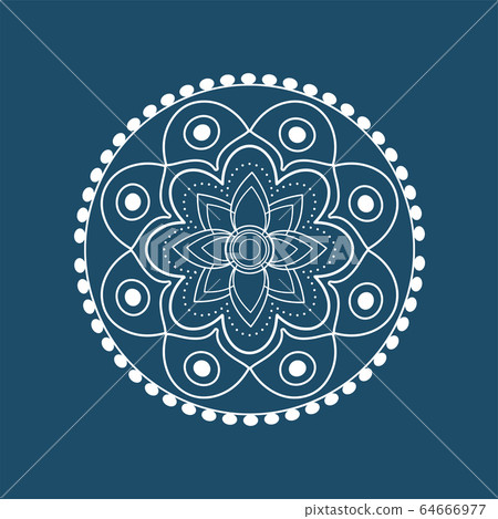 Mandala. Floral pattern Mandala. Floral pattern 64666977