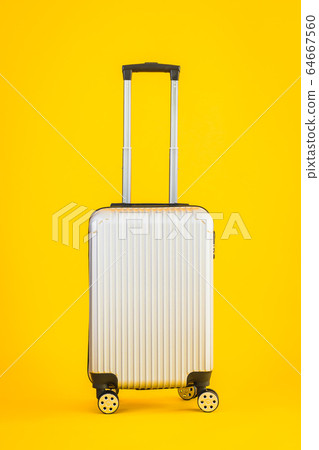 Gray color luggage or baggage bag use for transportation travel Gray color luggage or baggage bag use for transportation travel 64667560