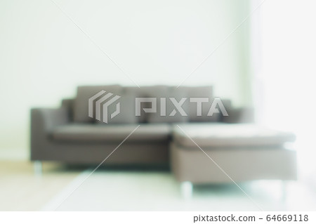 Abstract blur and defocus sofa decoration in living room interior Abstract blur and defocus sofa decoration in living room interior 64669118