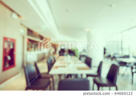 Abstract blur coffee shop and restaurant interior Abstract blur coffee shop and restaurant interior 64669122