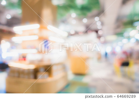 Abstract blur and defocus shopping mall in department store Abstract blur and defocus shopping mall in department store 64669289