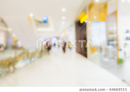 Abstract blur and defocus shopping mall in department store Abstract blur and defocus shopping mall in department store 64669553