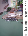 Green electric guitar See parts of the guitar 64670366