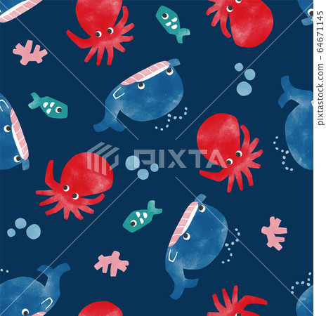 可愛的海洋生物 可愛的海洋生物 64671145