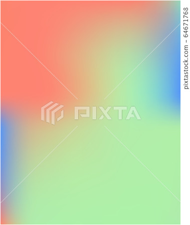 Gradient mesh painted in different colors. 64671768
