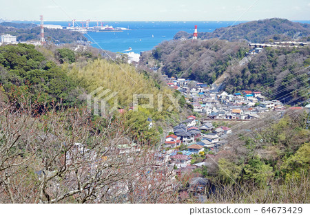 Scenery seen from Yokosuka Ume no Sato Scenery seen from Yokosuka Ume no Sato 64673429