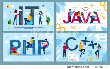IT Programming Language and Web Development Set IT Programming Language and Web Development Set 64678705