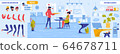 Romantic Atmosphere in Office People Creation Kit 64678711