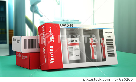 modern concept vaccine from coronavirus packaged modern concept vaccine from coronavirus packaged 64680269
