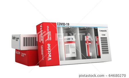 modern concept vaccine from coronavirus packaged modern concept vaccine from coronavirus packaged 64680270
