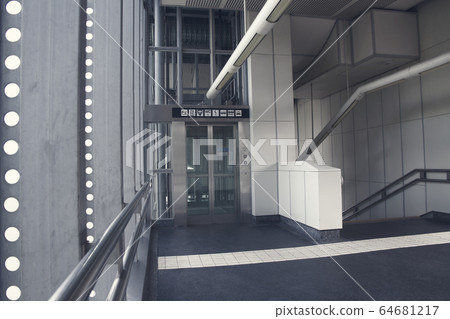 Subway Train Station Modern Style Interior Design 64681217
