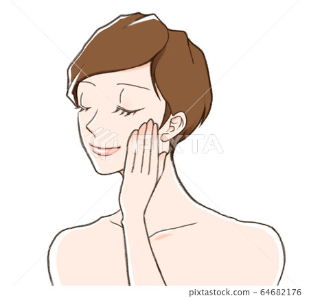 Bare skin woman Bare skin woman 64682176