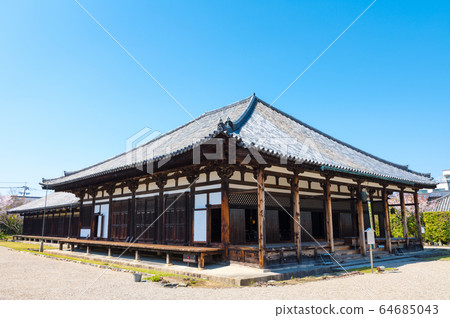 Genkoji Temple grounds Gorakudo Main Hall Zen room (Nara City, Nara Prefecture) 64685043
