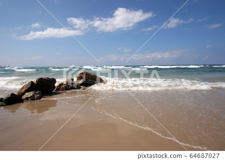 National park Caesarea in Israel National park Caesarea in Israel 64687027