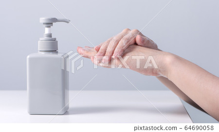 Hand washing epidemic Foam Foam Foam fertilizer hand washing soap Hand washing coronavirus soap 64690058