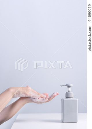 Hand washing epidemic Foam Foam Foam fertilizer hand washing soap Hand washing coronavirus soap 64690059