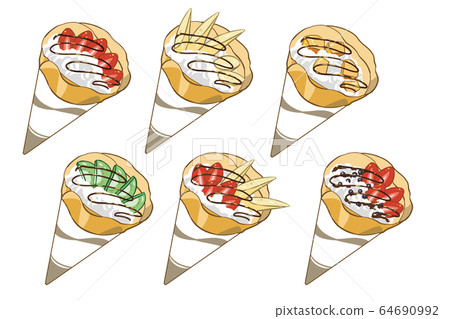 外賣可麗餅(巧克力醬) 外賣可麗餅(巧克力醬) 64690992