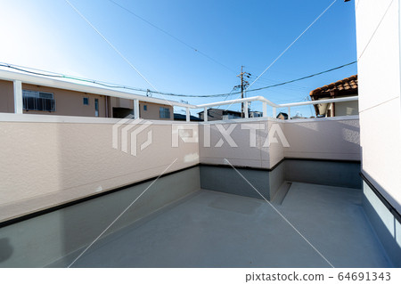 Balcony repair work balcony 64691343