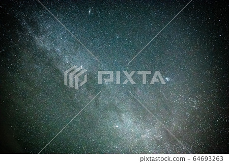 Milky way in summer Milky way in summer 64693263