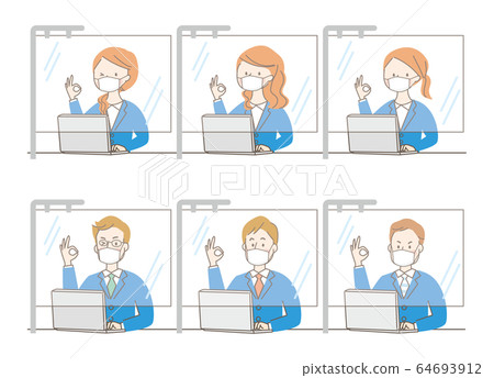Company virus infection Airborne infection prevention method Avoidance explanation 64693912
