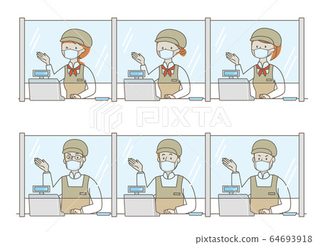 Cash register pharmacy virus infection air infection prevention preventive method avoid 64693918