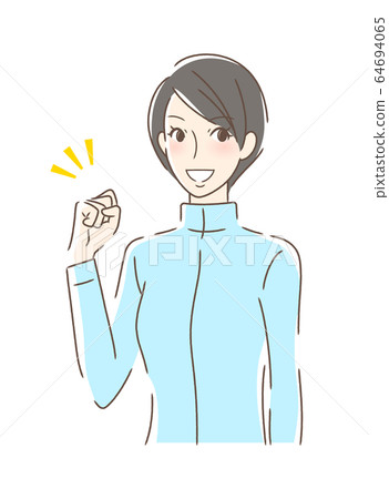 砍馬的婦女 64694065