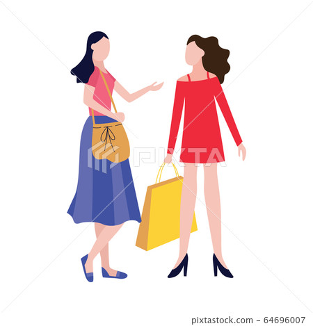 friends, girls, shopping 64696007