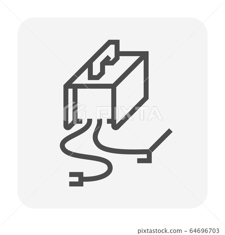 Welding machine icon 64696703