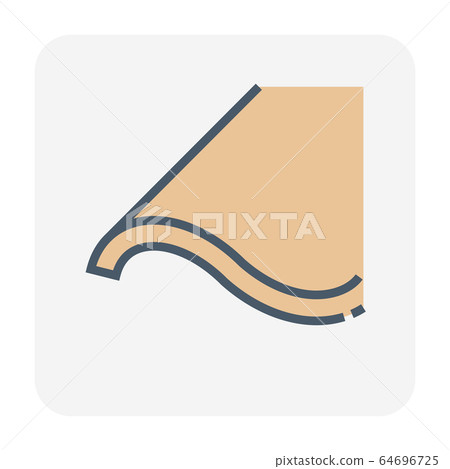 roofing material icon roofing material icon 64696725