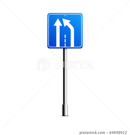 sign, traffic, vector 64698912