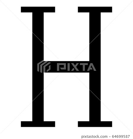 Eta greek symbol capital letter uppercase font Eta greek symbol capital letter uppercase font 64699587