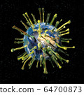 Earth Viral Pandemic Global World wide Viral Pandemic, the COVID-19 Coronavirus 64700873