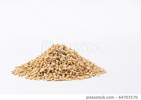 Mounted sesame seeds on Mt. Fuji 64703570