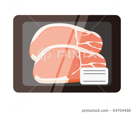 Pork pork loin thick slices 64704486