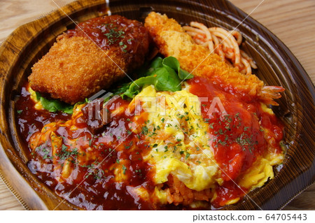 Omurice Western food lunch 64705443