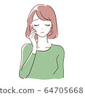 傷心的女人 64705668
