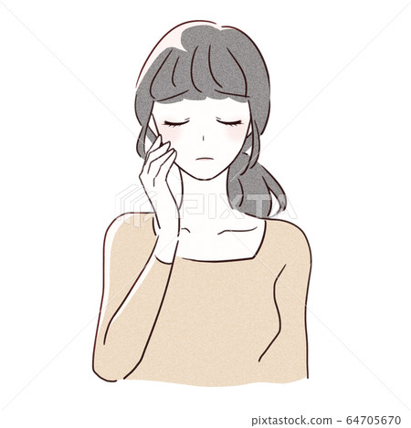 傷心的女人 64705670