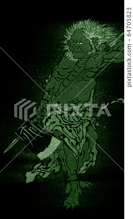 Ukiyo-e demon 7 hologram Ukiyo-e demon 7 hologram 64705823