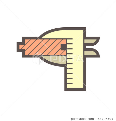 Wood floor production industry and testing vector 64706395
