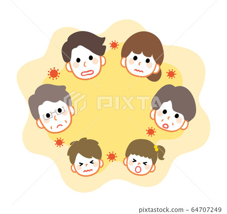 家庭感染簇病毒 家庭感染簇病毒 64707249