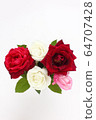Arrangement of roses (vertical) (Papa Meian, Virgo, Christian Dior, etc.) 64707428