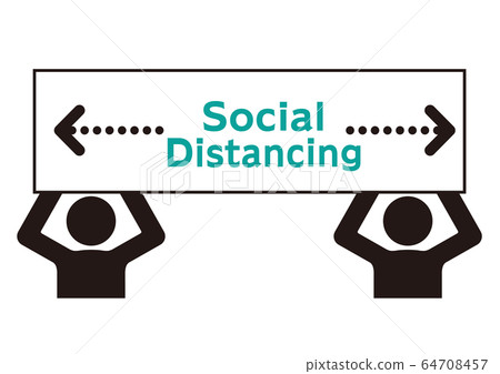 社會距離 社會距離 64708457